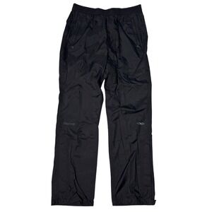 Marmot PreCip Rain Pants Mens Size L Black Waterproof Hiking Shell Outdoor